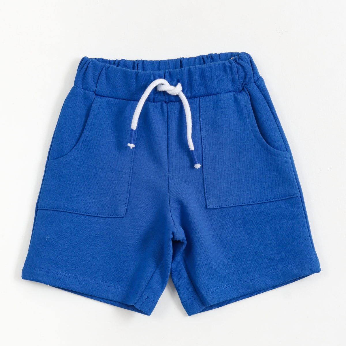 JusCubs Baby Boys Lime Green Graphic T-Shirt with Blue Shorts Set