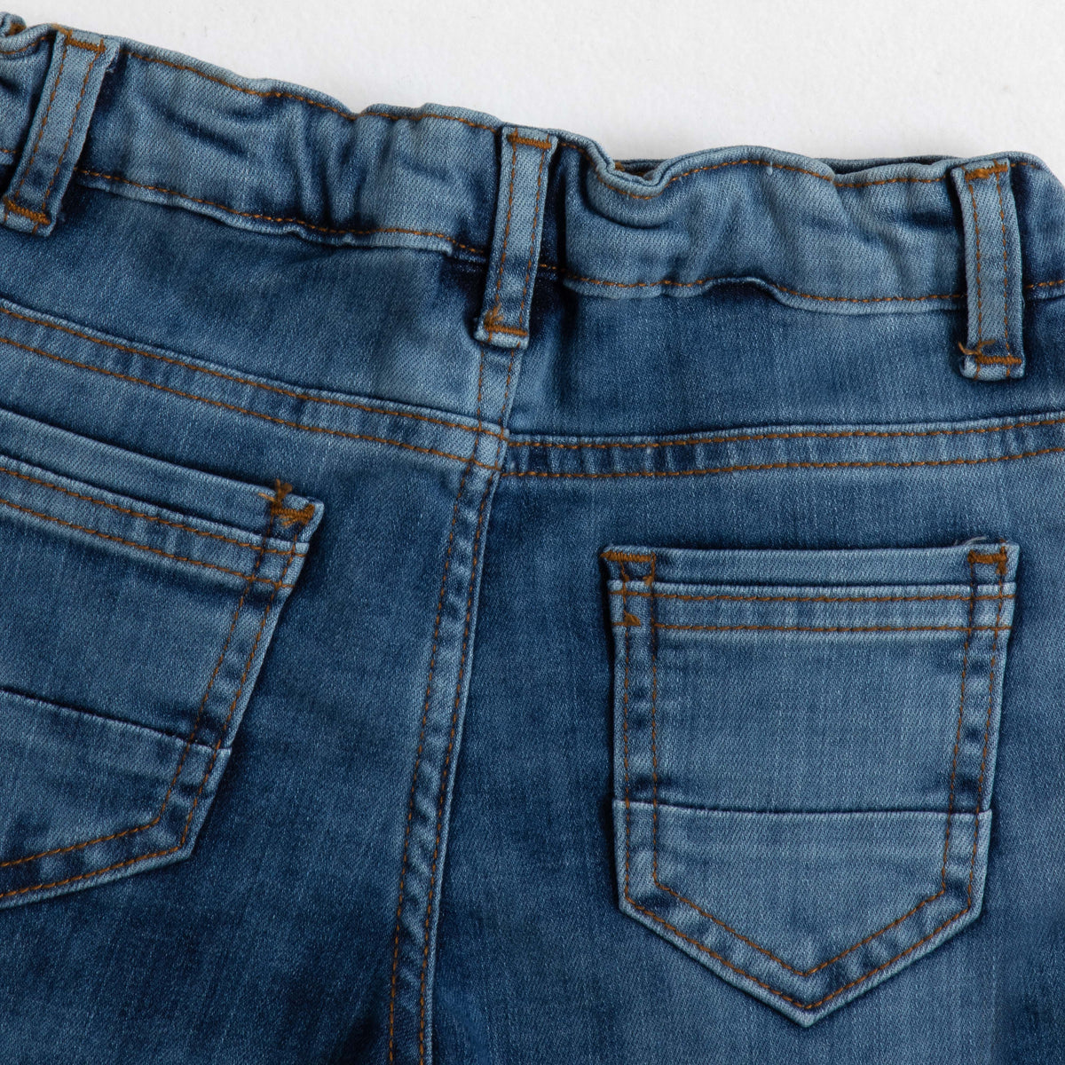 JusCubs Boys’ Blue Washed Denim Shorts