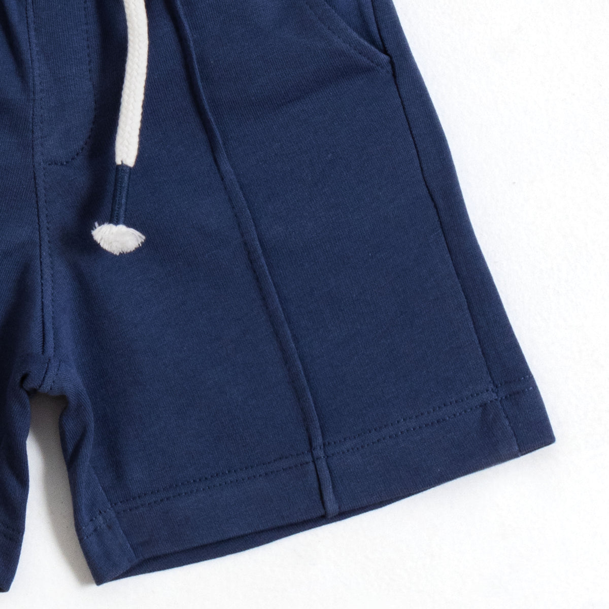 JusCubs Boys’ Navy Blue Shorts with Elasticated Waist and Drawstring