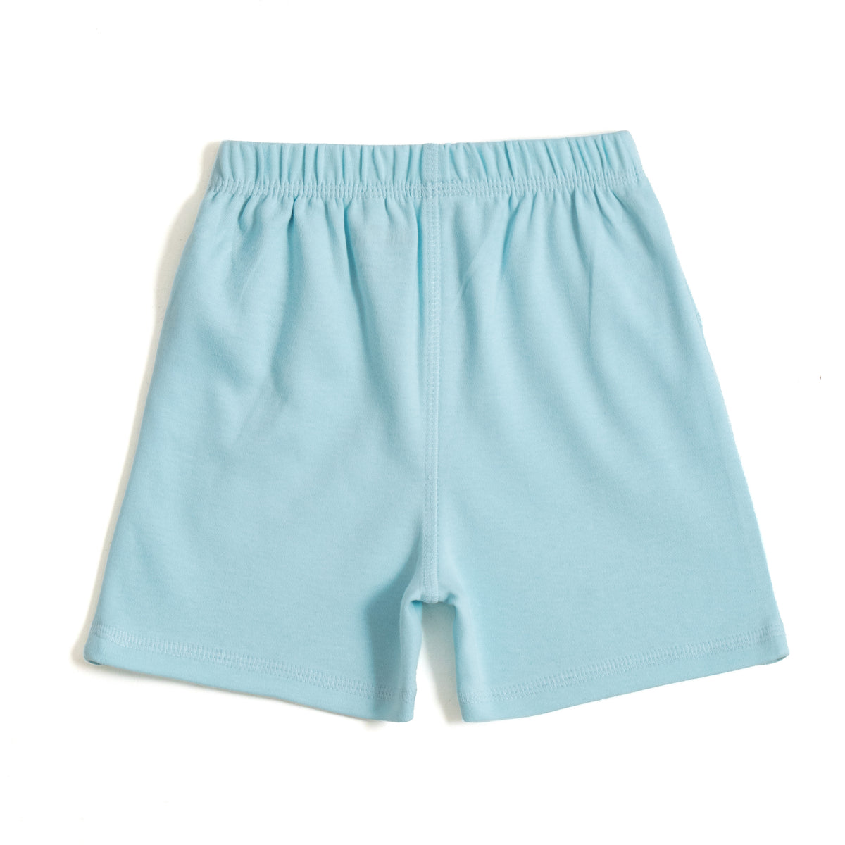 JusCubs Boys’ Light Blue & Multicolour Striped Shorts – Pack of 2