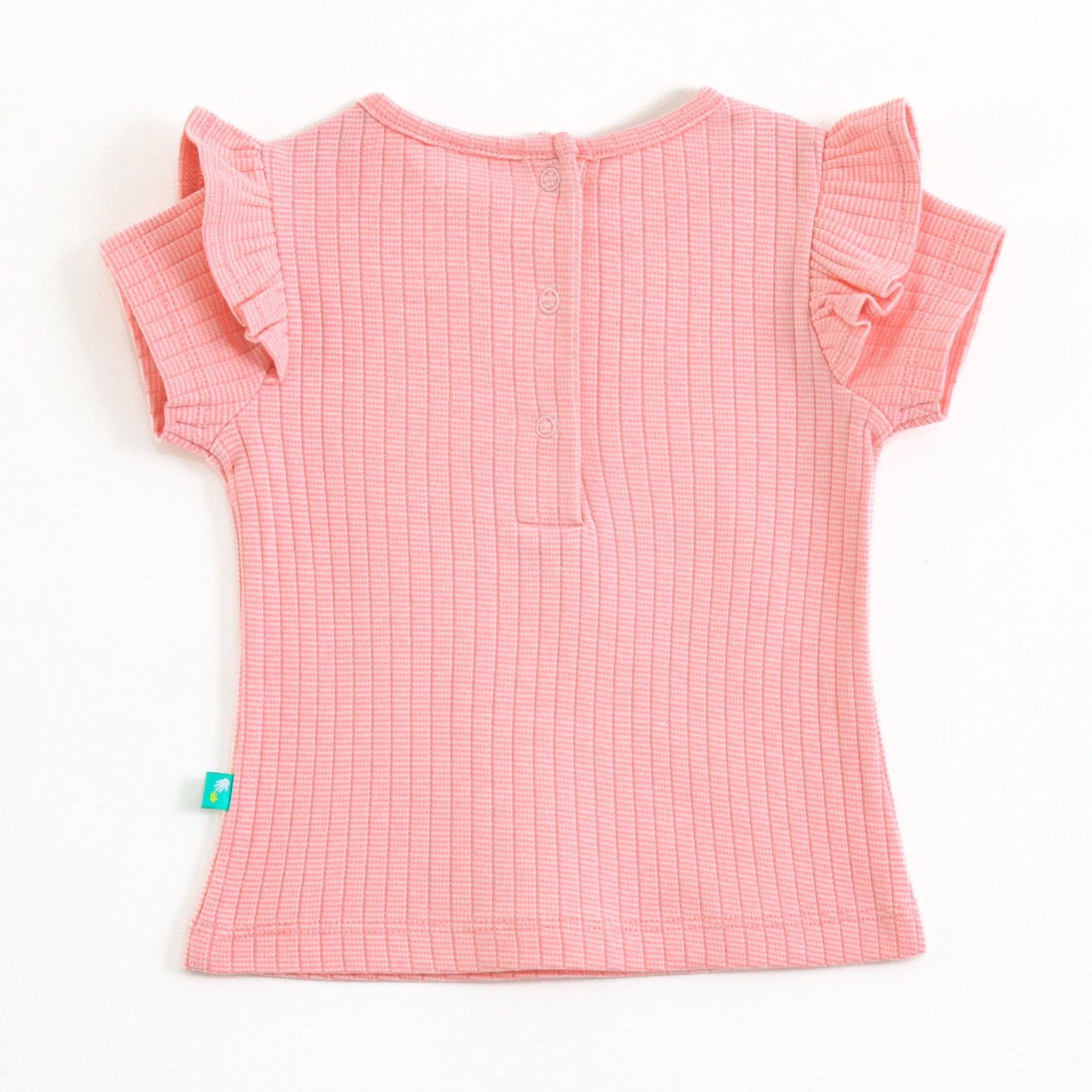 Baby Girls Cotton Co- Set | Ribbed Top & Shorts | Tassel Detail | Elastic Waist | Summer Outfit