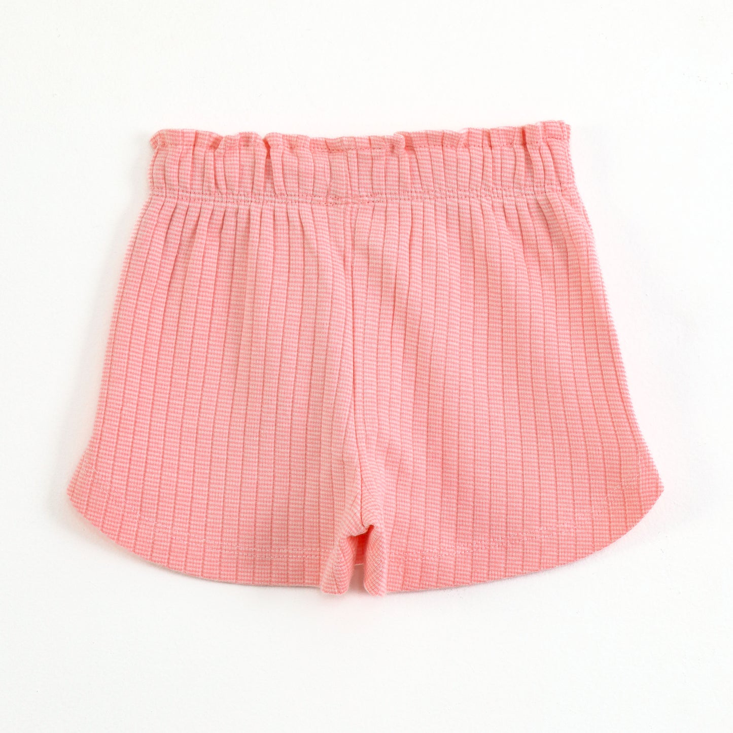 Baby Girls Cotton Co- Set | Ribbed Top & Shorts | Tassel Detail | Elastic Waist | Summer Outfit