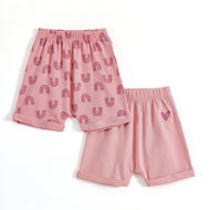 JusCubs Baby Girls Shorts Pack of 2