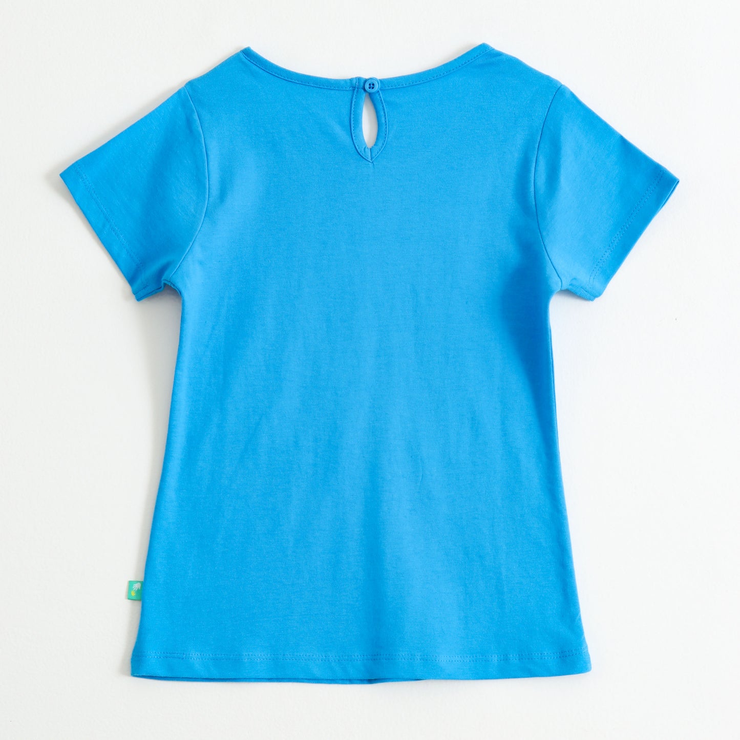 Girls Blue "The Magic Is In You" Graphic Printed Cotton T-Shirt