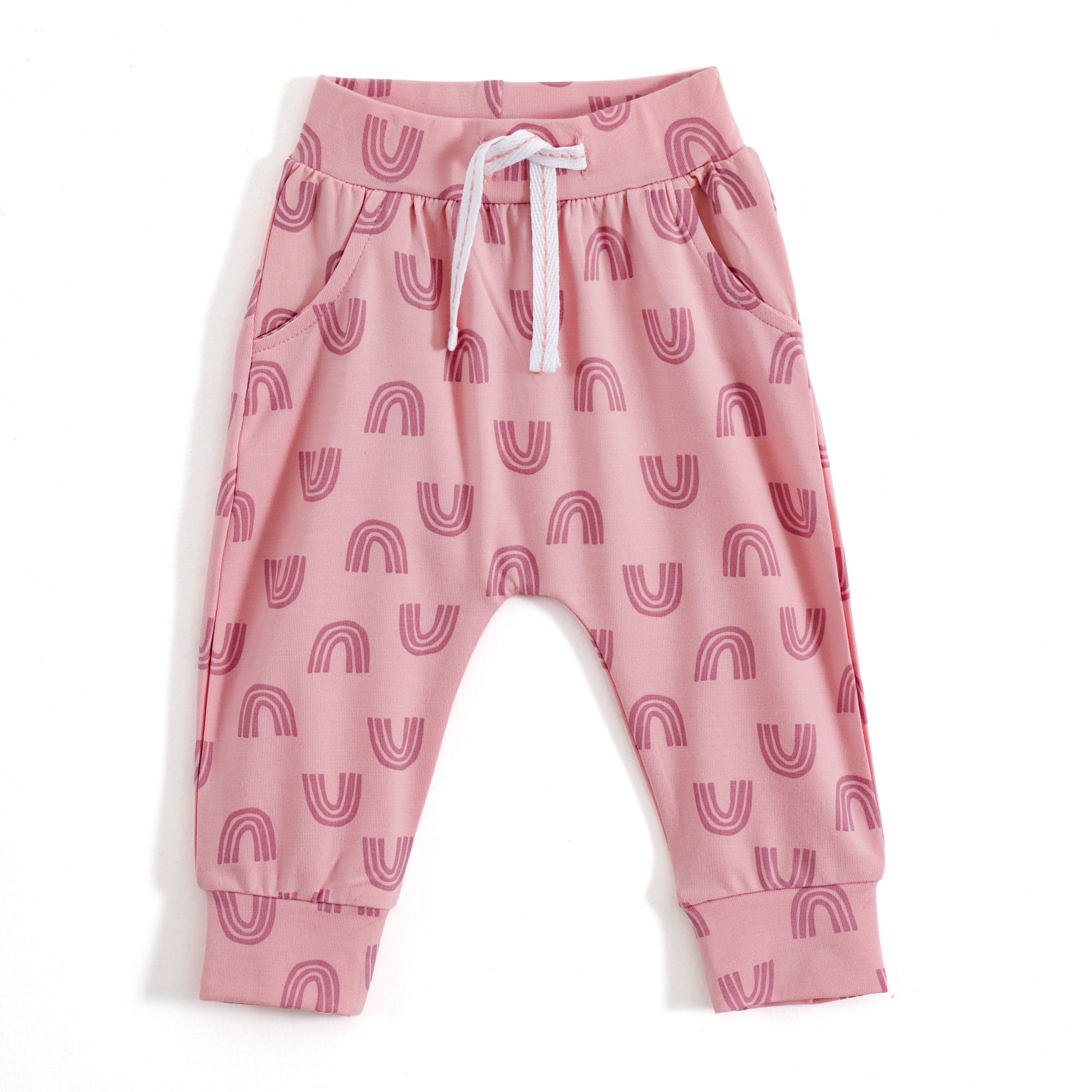 JusCubs Baby Girls Jogger Pants Pack of 2