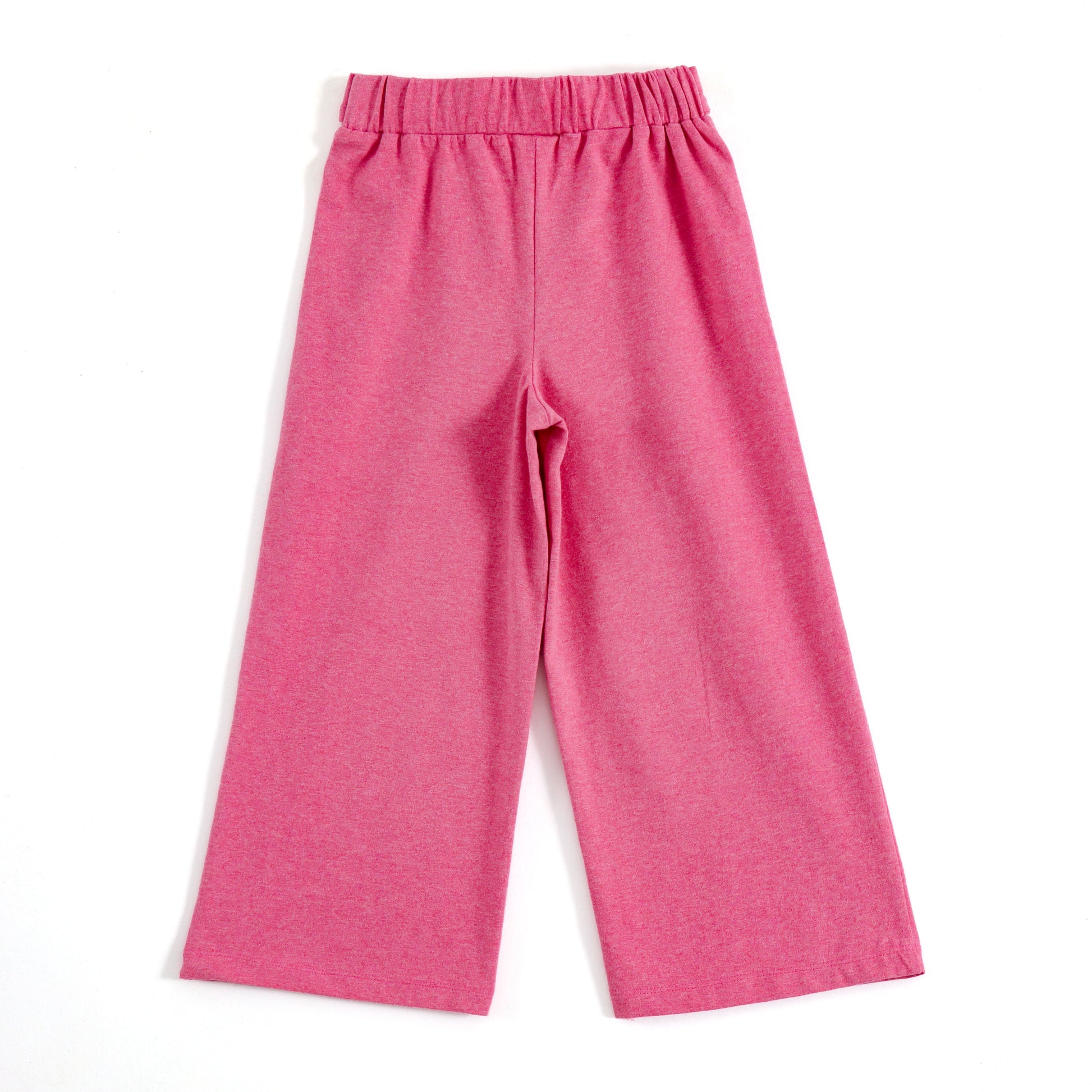 JusCubs Girls Pink Wide Leg Culotte Pants