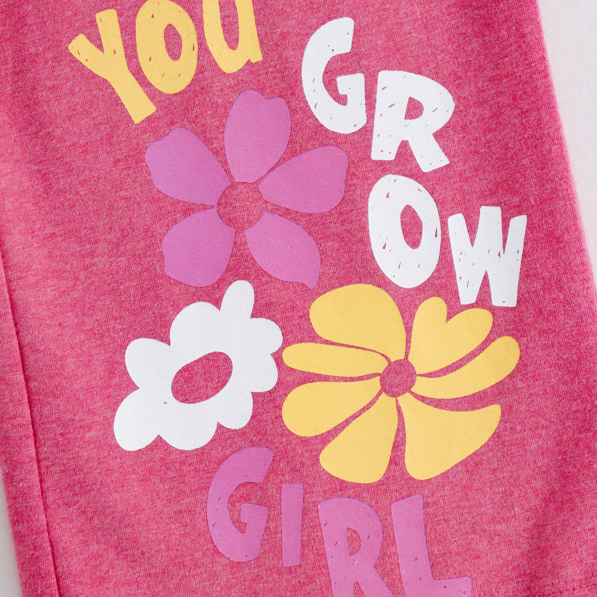 JusCubs Girls Pink Wide Leg Culotte Pants