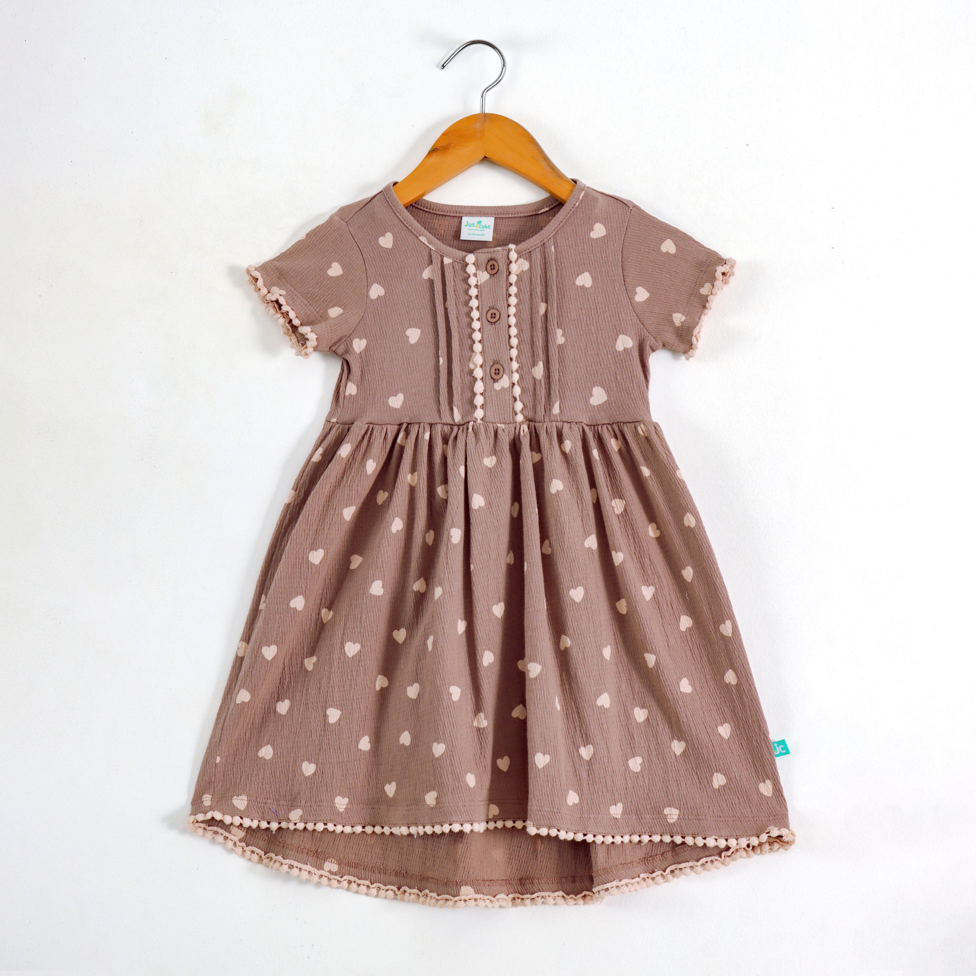 brown dress 18 months Charlotte Premium Girls Dress - Chocolate Brown