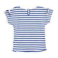JusCubs Girls Heart Print Tie-Up Top