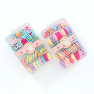 Girls Hair Accessories with Organizer Box - Pack of 2