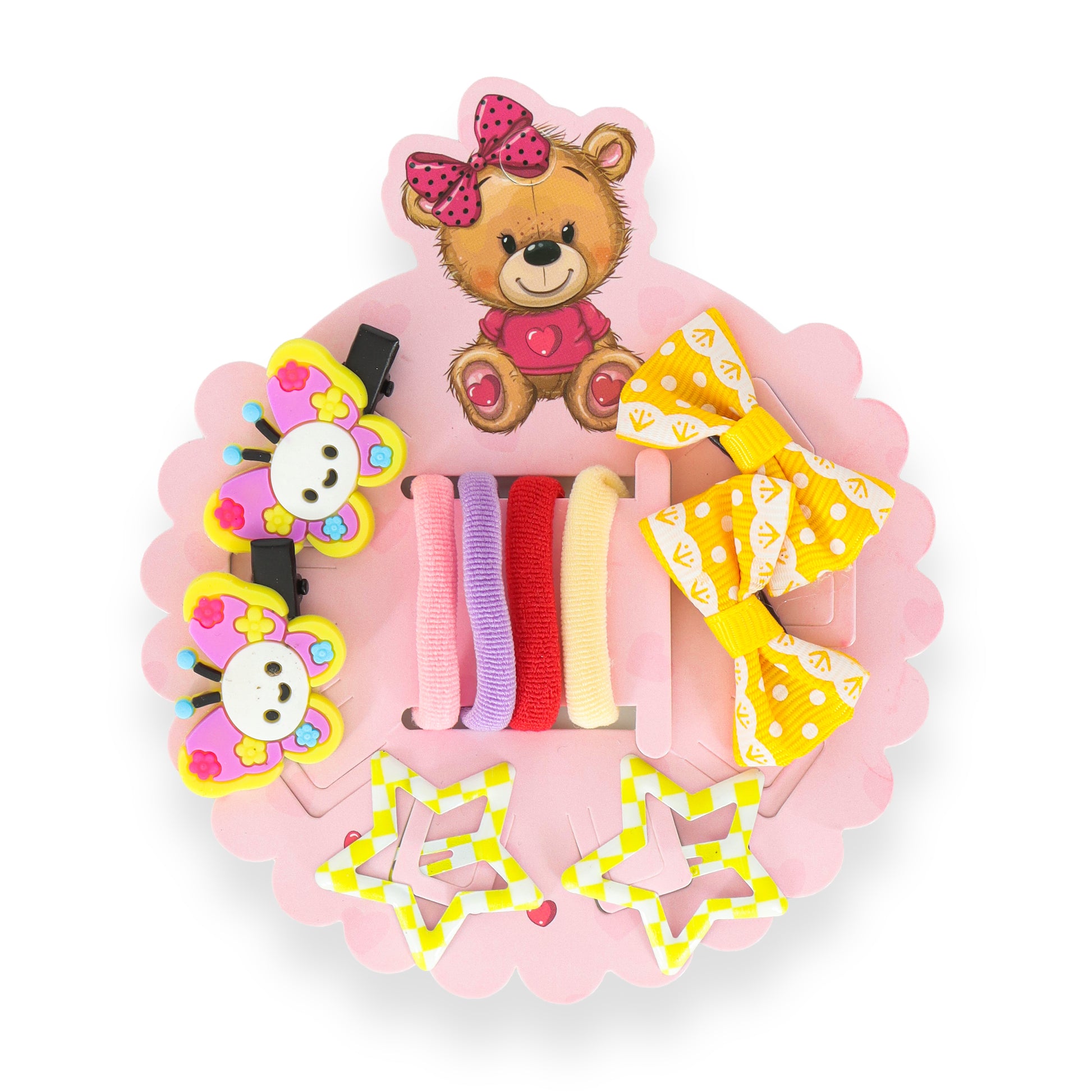 Girls Assorted Hair Accessories Set – Pack of 3