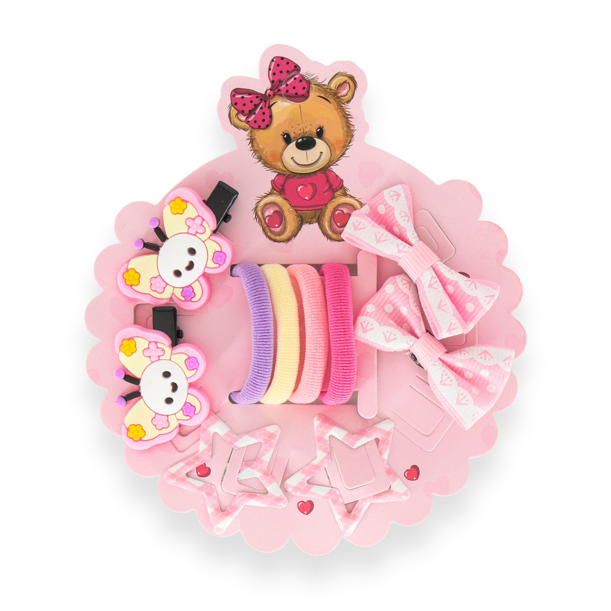 Girls Assorted Hair Accessories Set – Pack of 3
