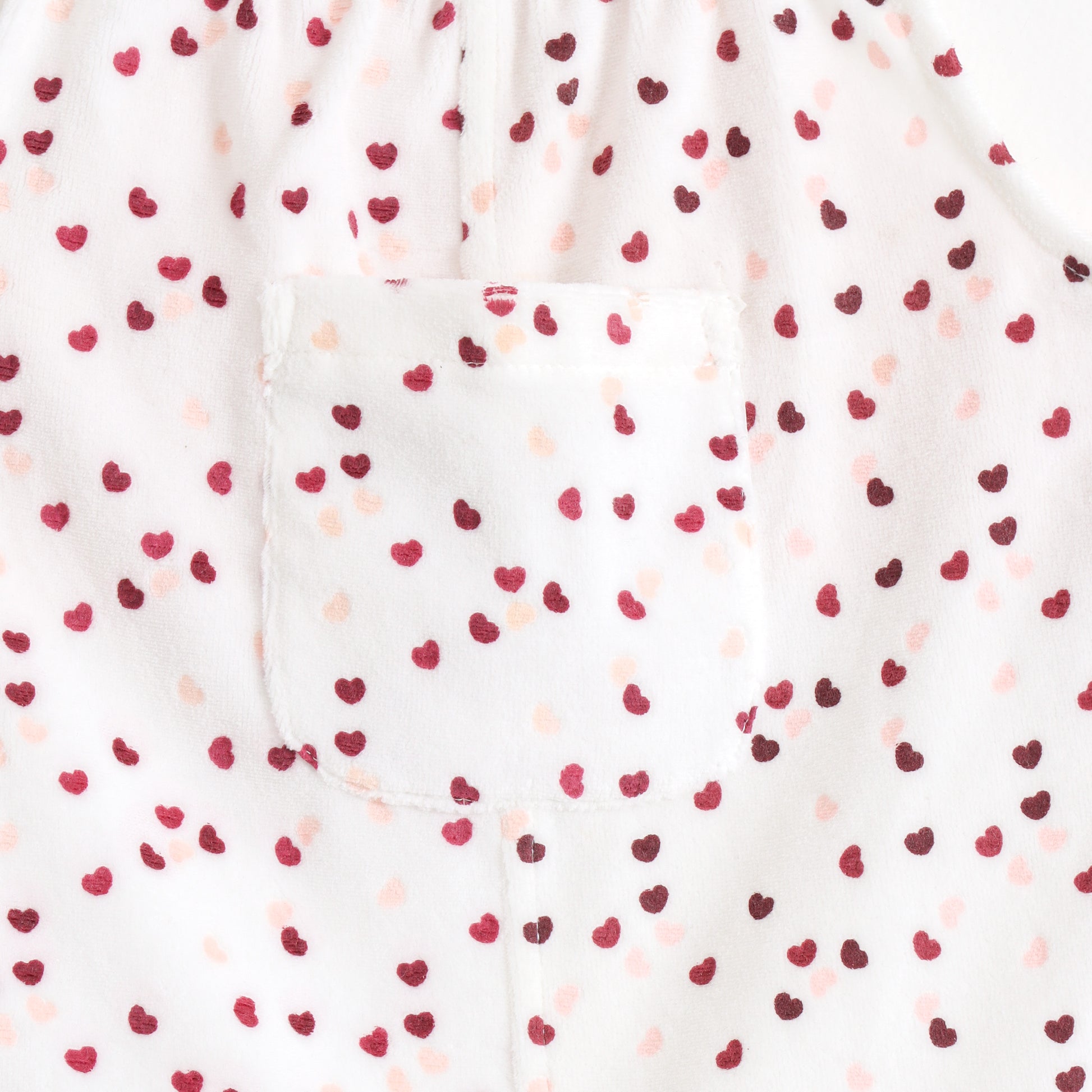 Baby Girls Heart Printed Cotton Dungaree with Half Sleeve T-Shirt Set