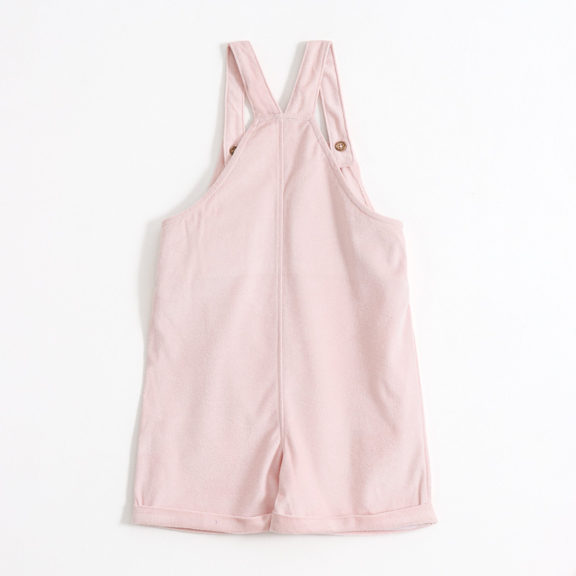 Baby Girls Floral Printed Dungaree with Half Sleeve T-Shirt Set