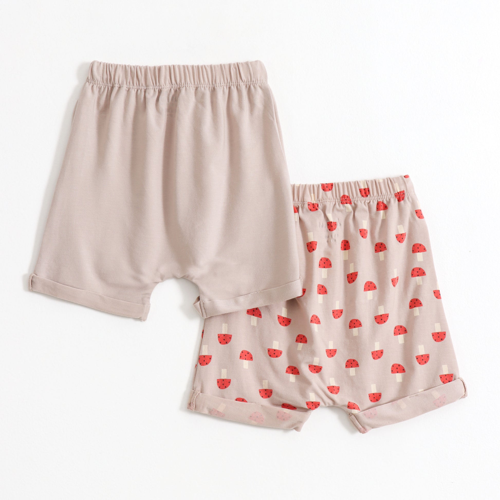 Baby Girls Cotton Shorts Pack of 2