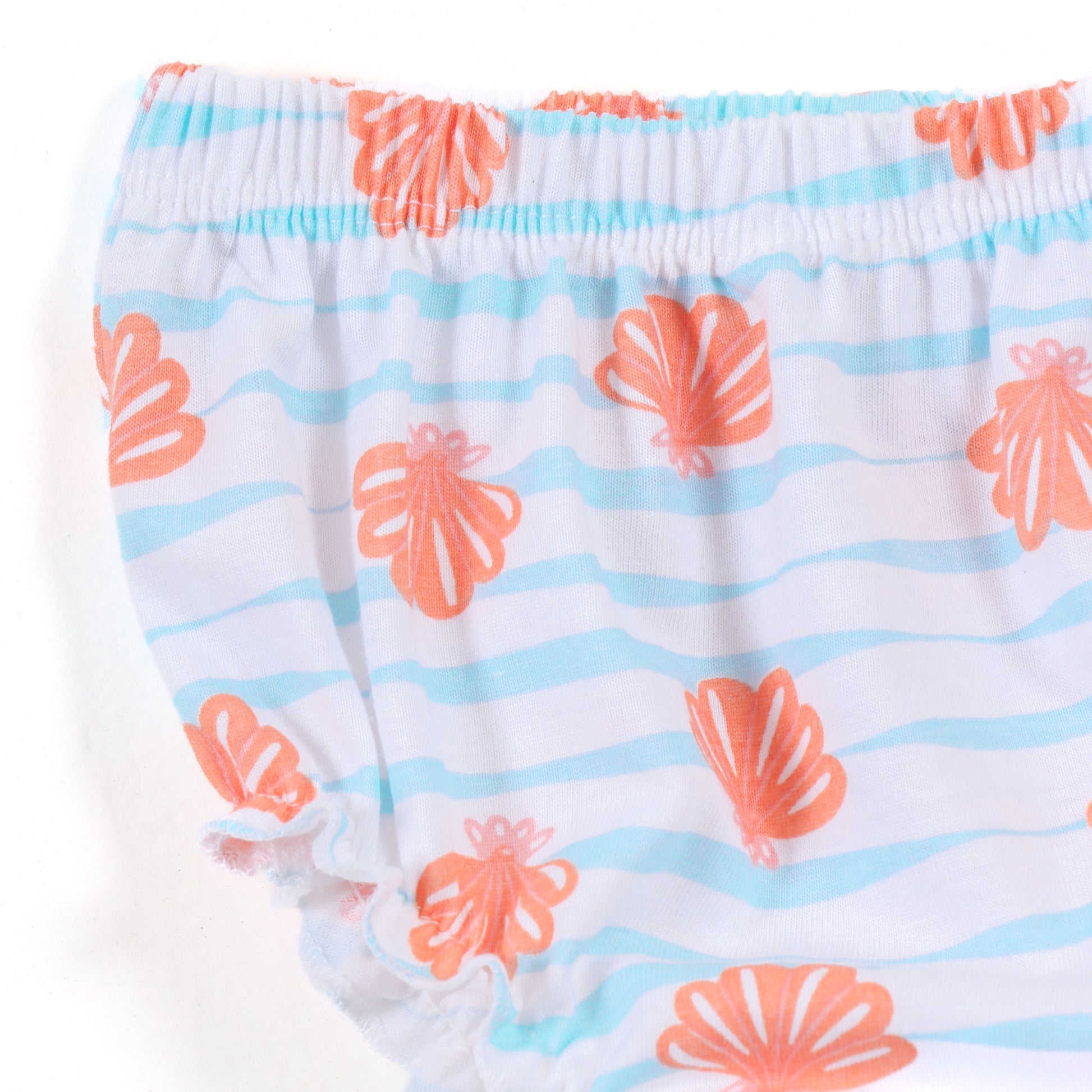 Girls Cotton Bloomer Panty Pack of 2