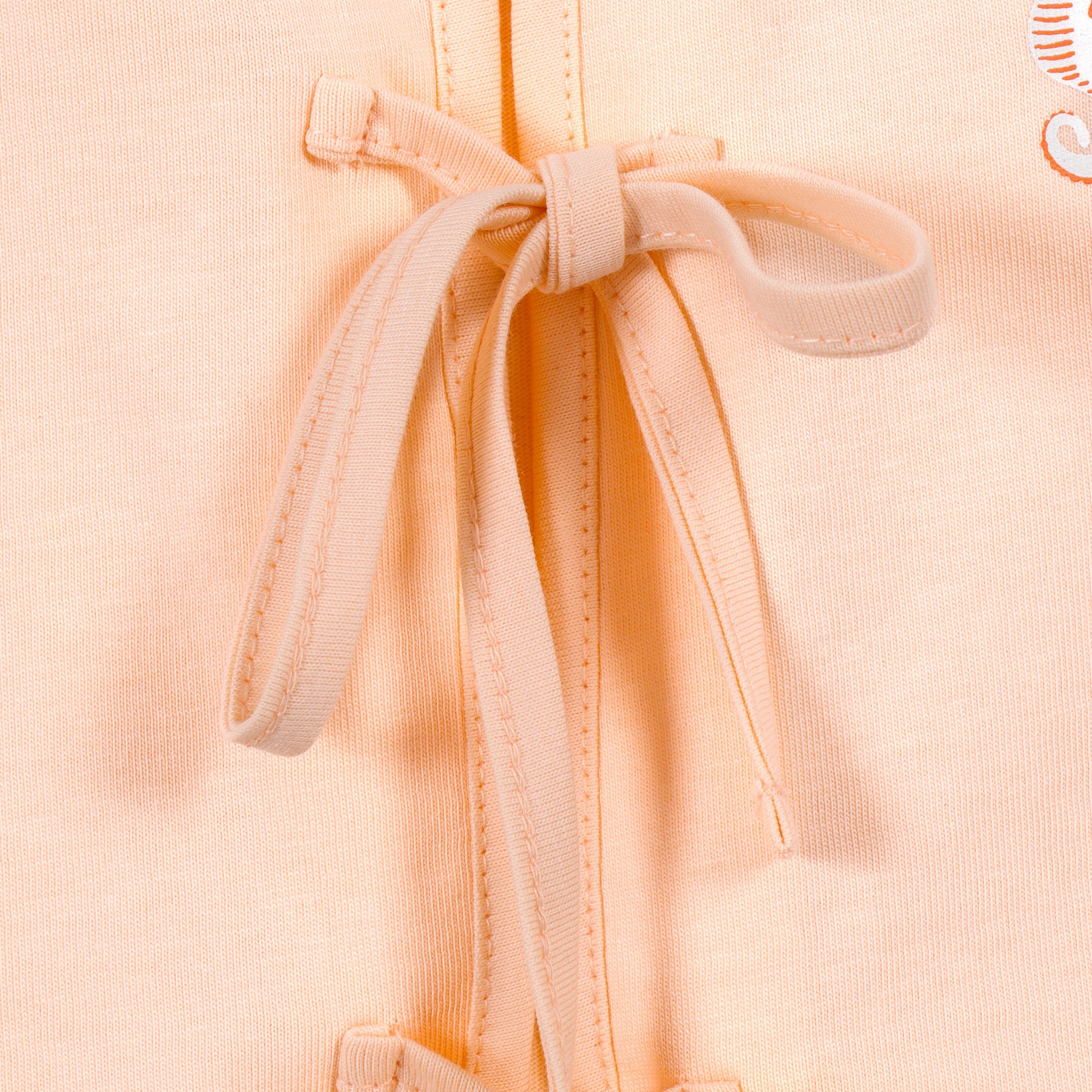 Baby Unisex Cotton Sleeveless Tie-Up Jhabla Pack of 2