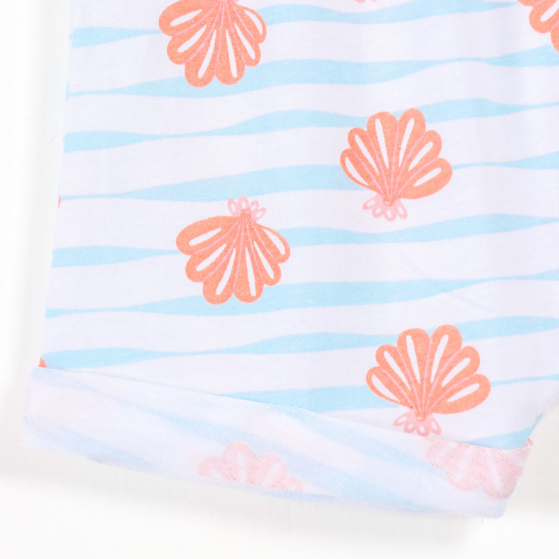 Baby Girls Cotton Knit Shorts Pack of 2