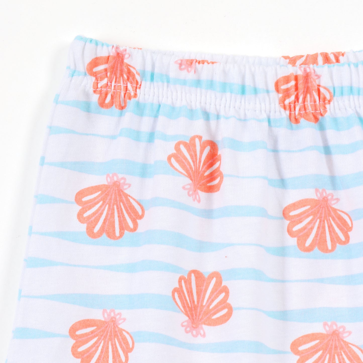 Baby Girls Cotton Knit Shorts Pack of 2