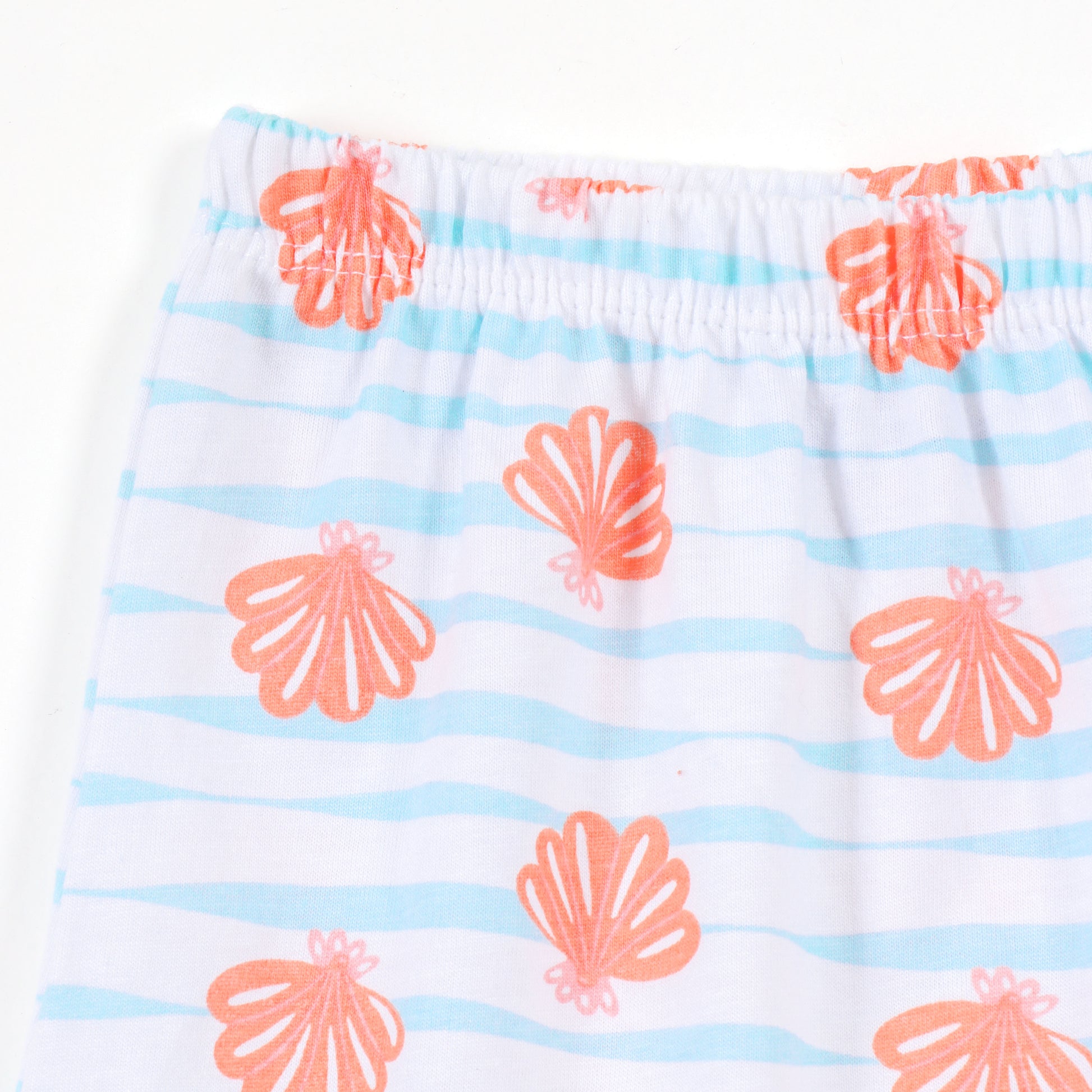 Baby Girls Cotton Knit Shorts Pack of 2