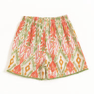 JusCubs Girls Multicolour Printed Shorts with Tassel Drawstring