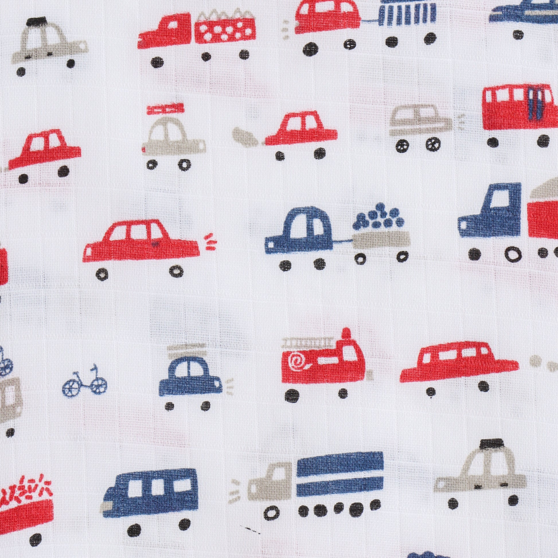 Baby Unisex Muslin Sleeveless Shoulder Tie Jhabla Pack of 3
