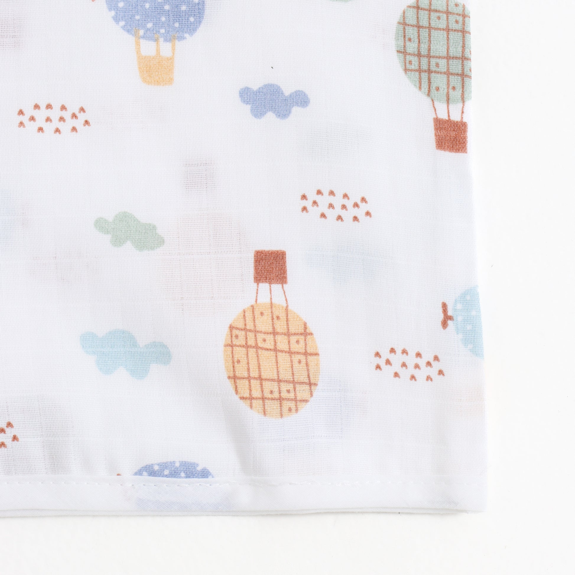 Baby Unisex Muslin Sleeveless Shoulder Tie Jhabla Pack of 3