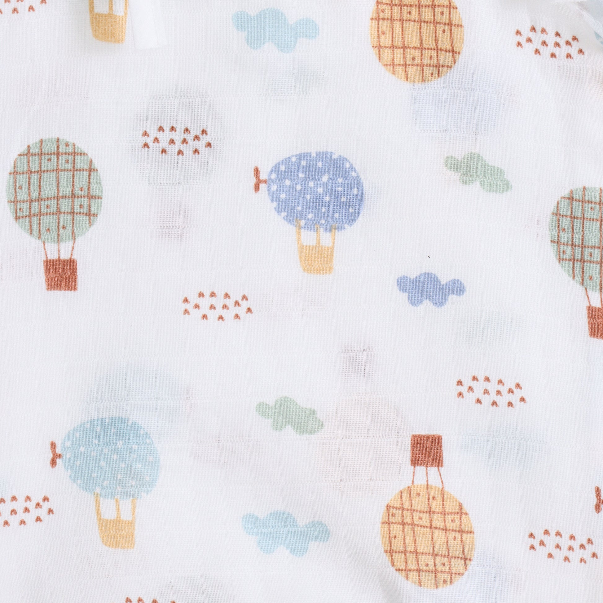 Baby Unisex Muslin Sleeveless Shoulder Tie Jhabla Pack of 3