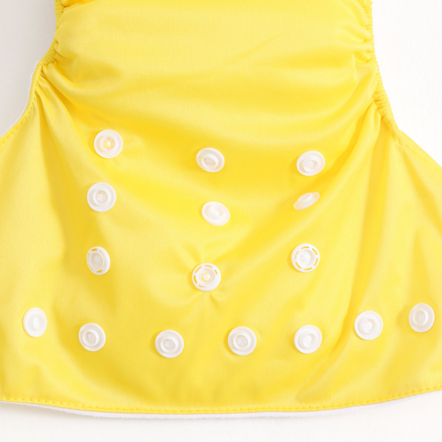 Baby Reusable Adjustable Cloth Diaper Pack of 2 – Yellow Solid & Alphabet Animal Print | Washable |