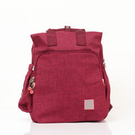 JusCubs Diaper Bag with Matching Pouch & Multiple Pockets