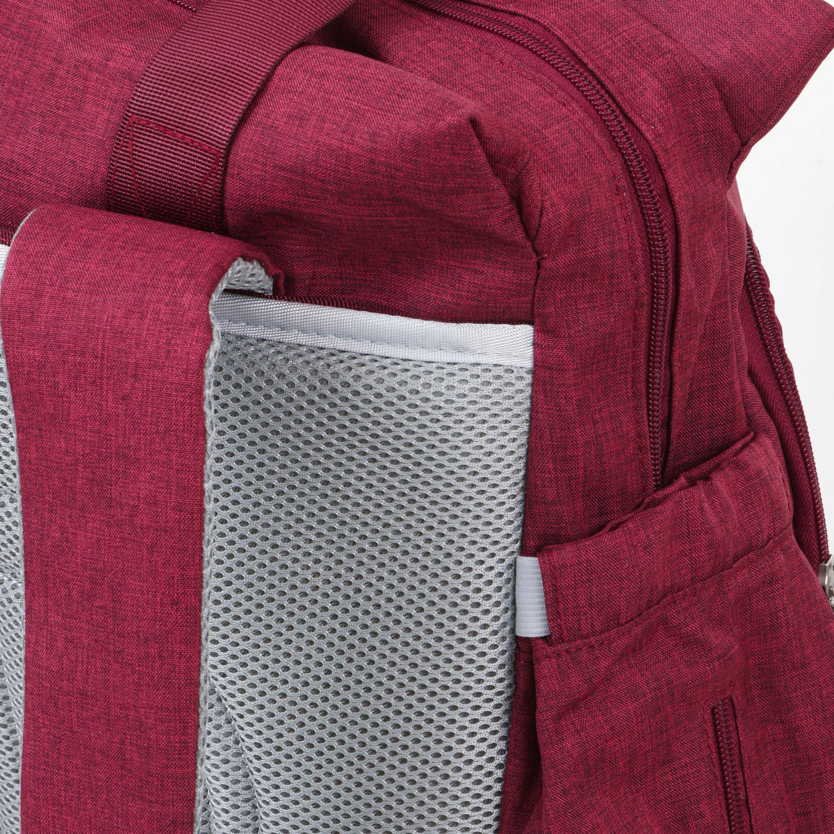 JusCubs Diaper Bag with Matching Pouch & Multiple Pockets