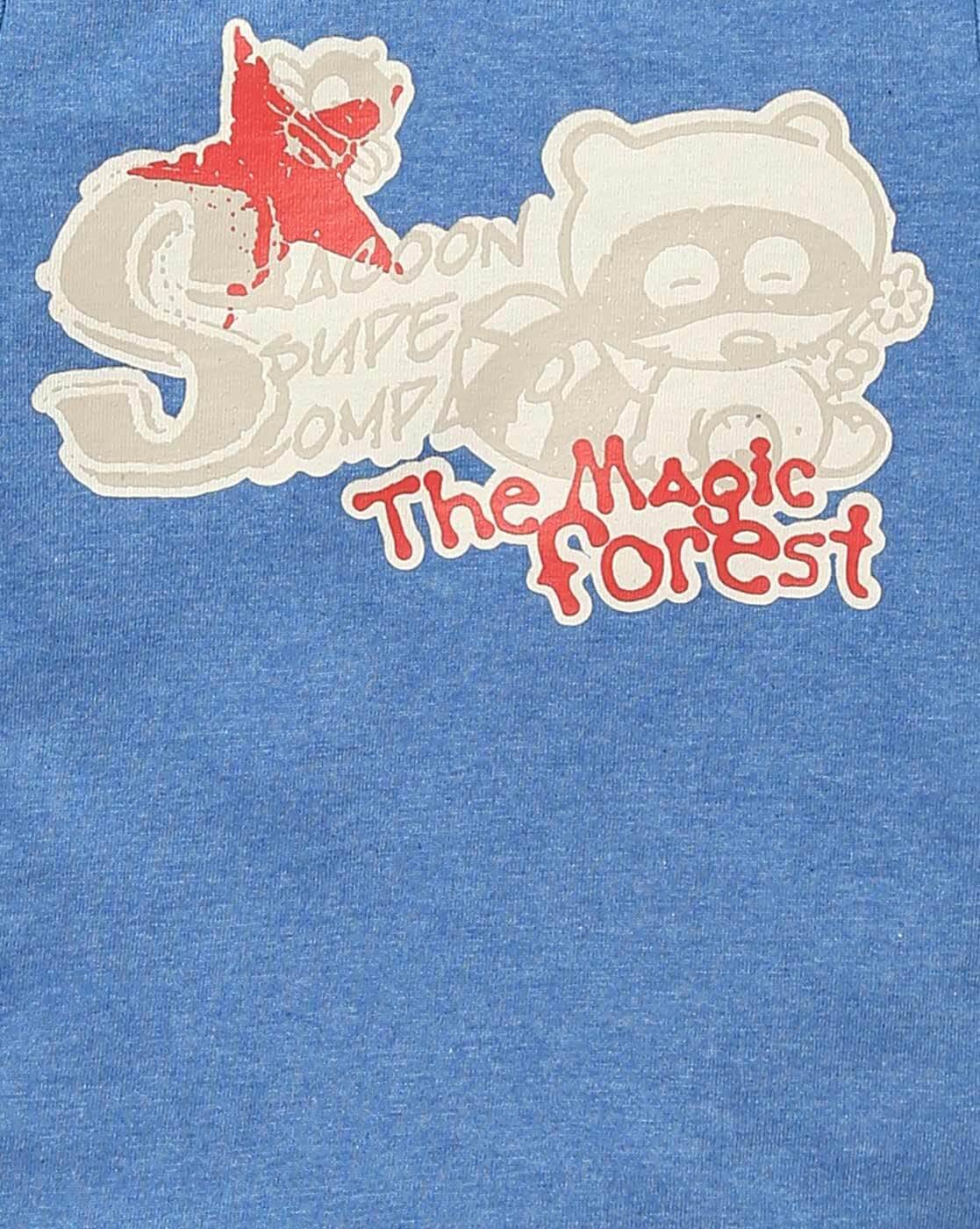 Baby Boys Full Sleeve Magic Forest Printed T Shirt