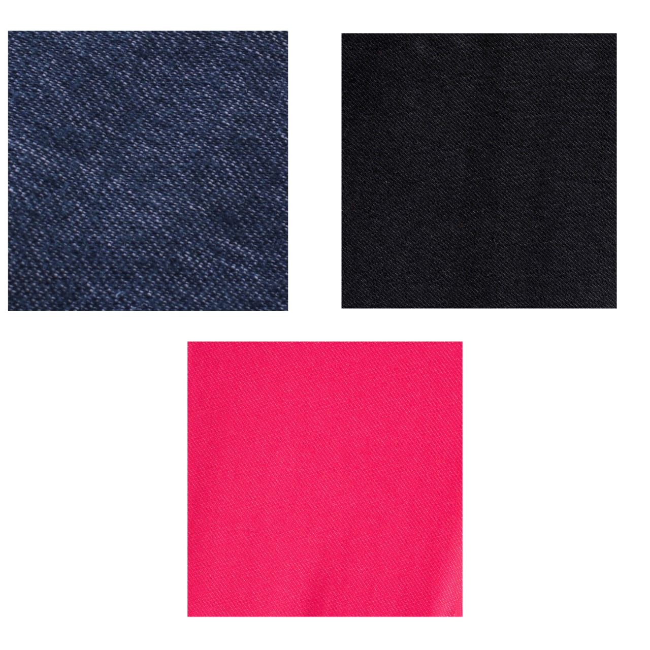 "Girls' Cotton Blend Leggings - Pack of 3 (Navy Blue, Black, Dark Fushia ) - Soft, Stretchable & Everyday Wear"
