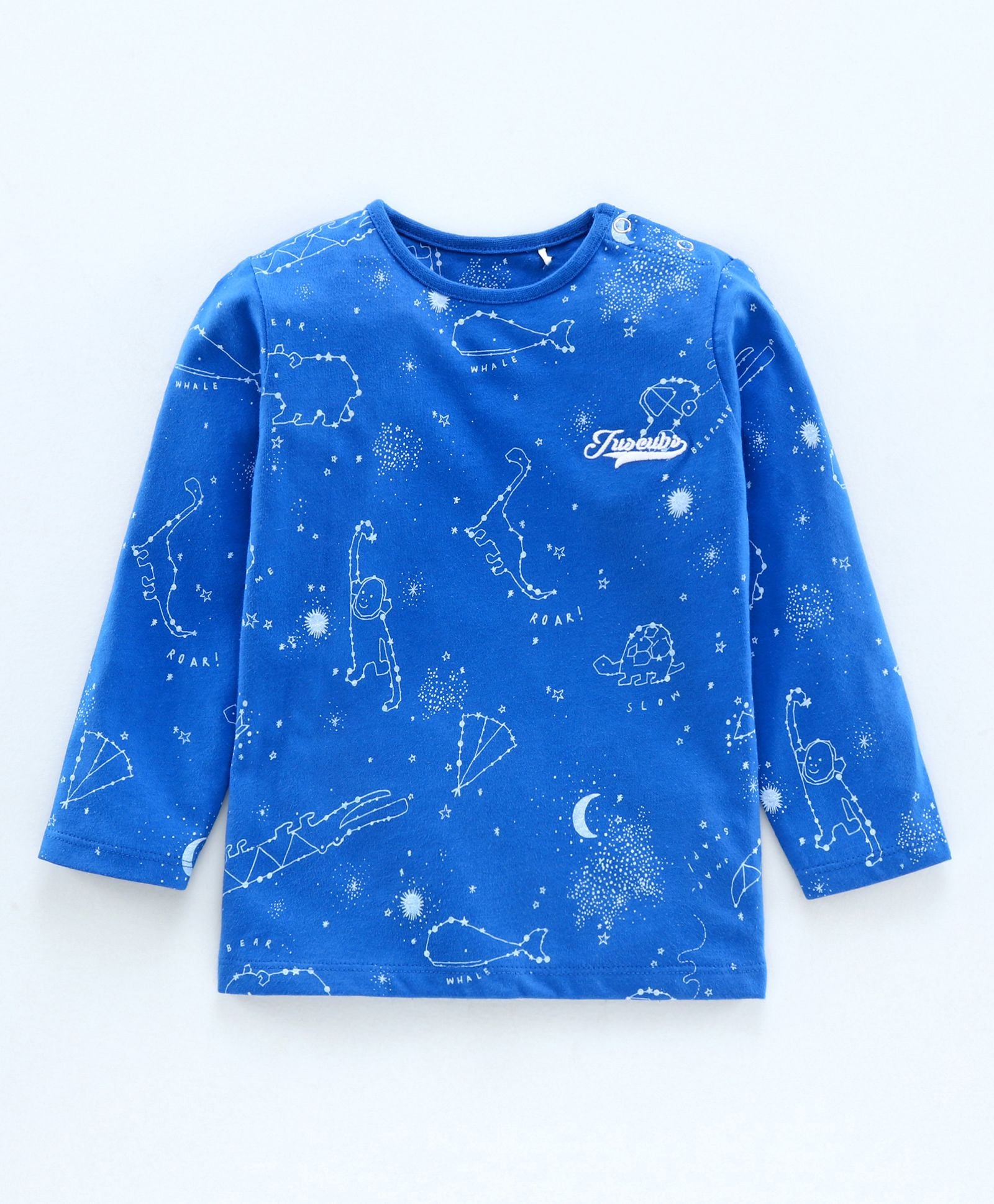 Baby Boys Full Sleeve All Over Printed T Shirt