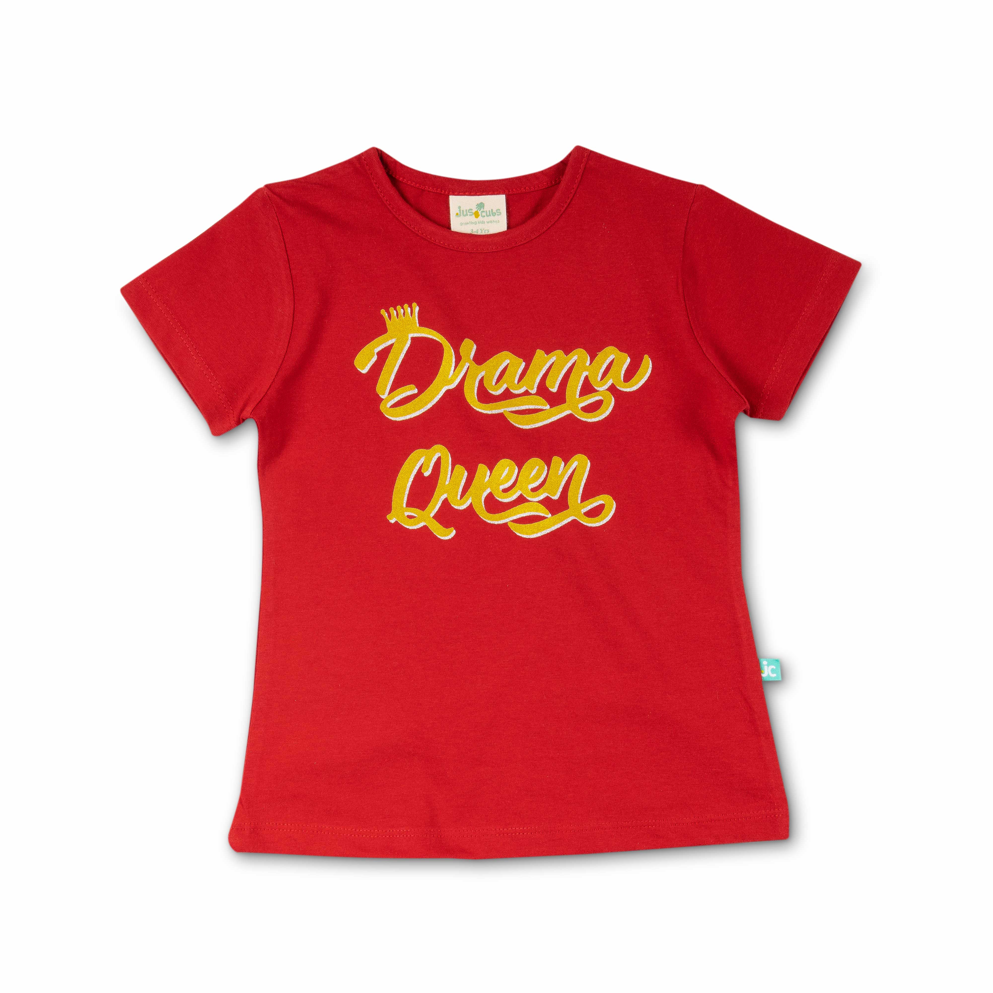 Girls Dream Queen Printed T-shirt
