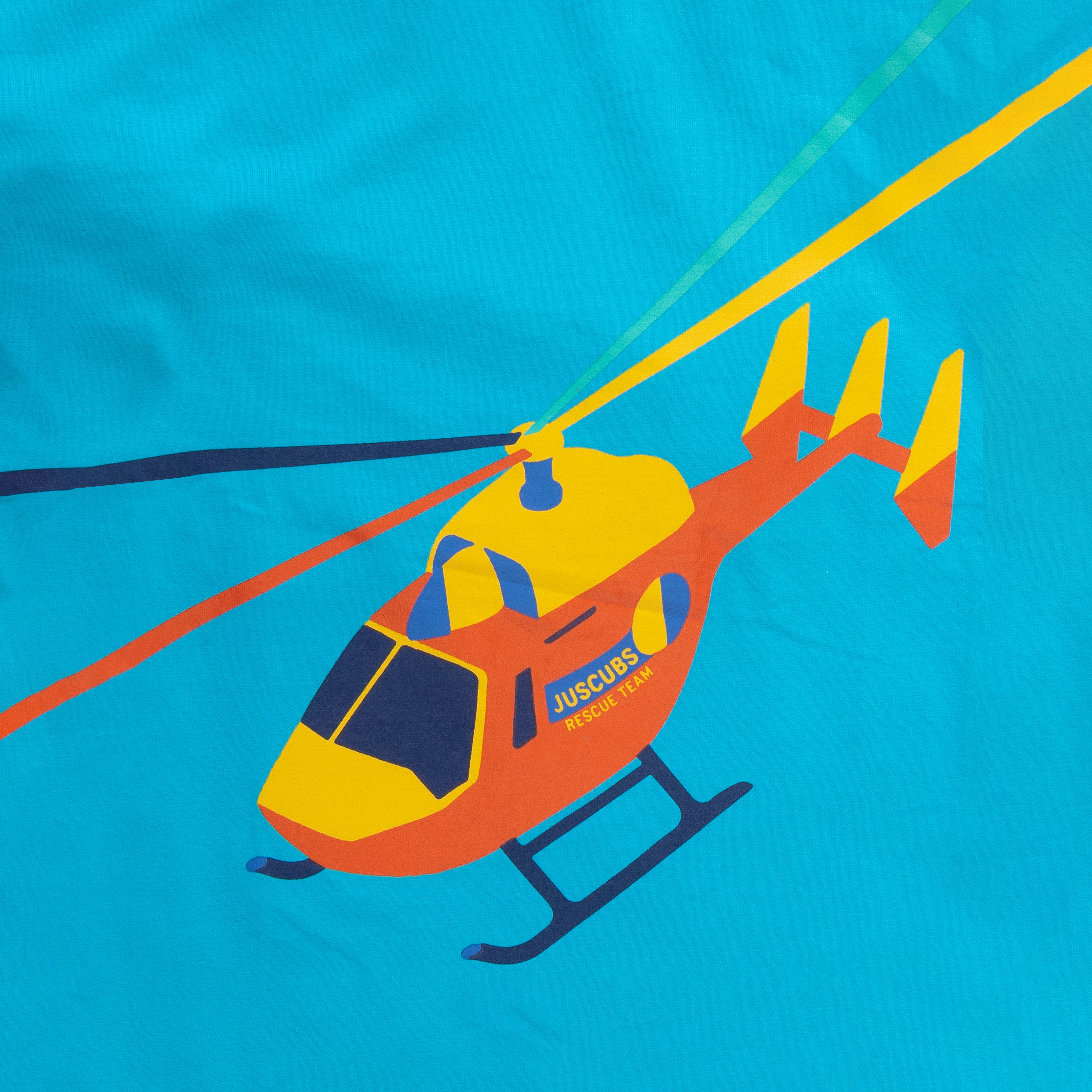 Boys Helicopter Printed T-Shirt