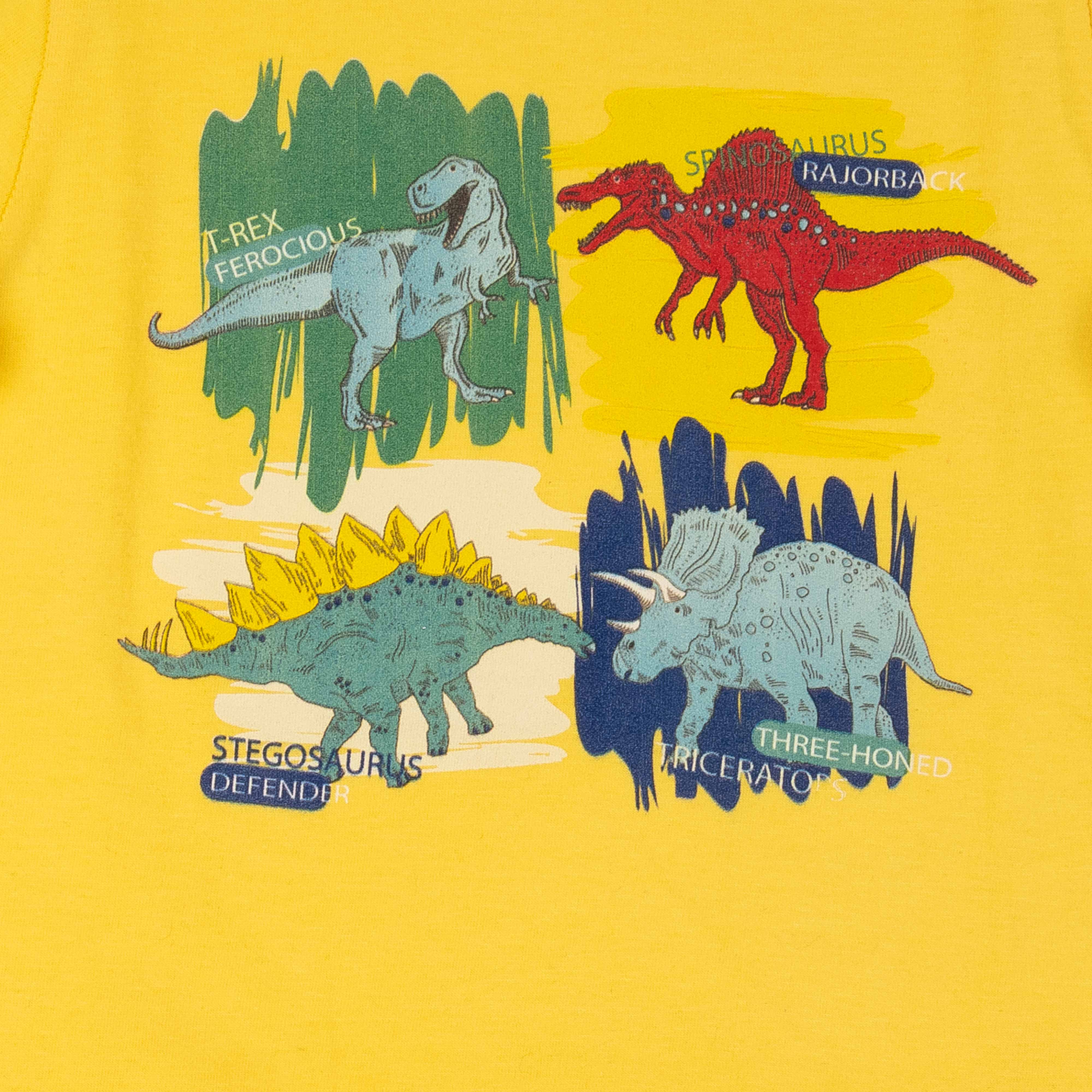 Boys Half Sleeve Animal Printed T-Shirt
