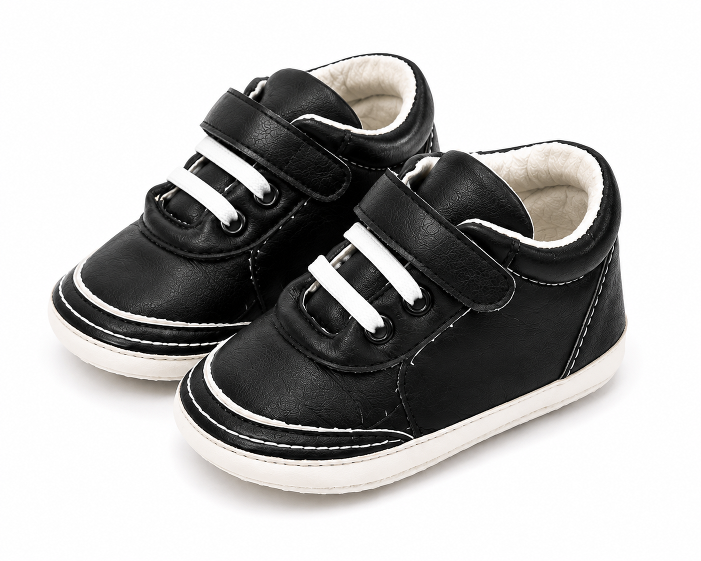 JusCubs Baby Boys & Girls Red High-Top First Walker Shoes