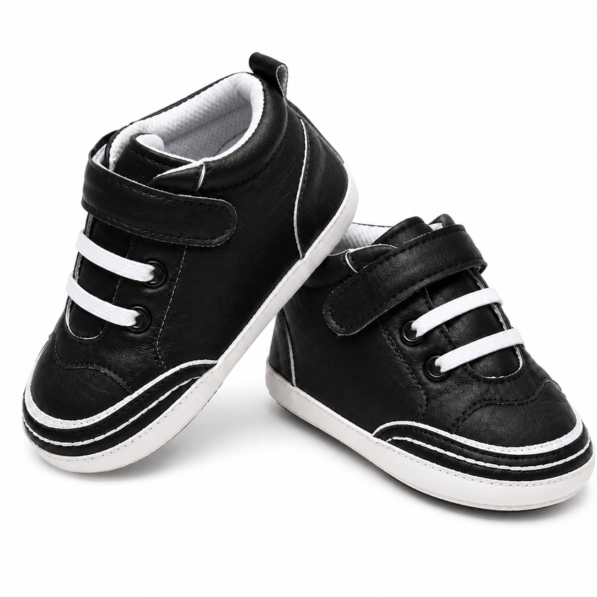 JusCubs Baby Boys & Girls Red High-Top First Walker Shoes