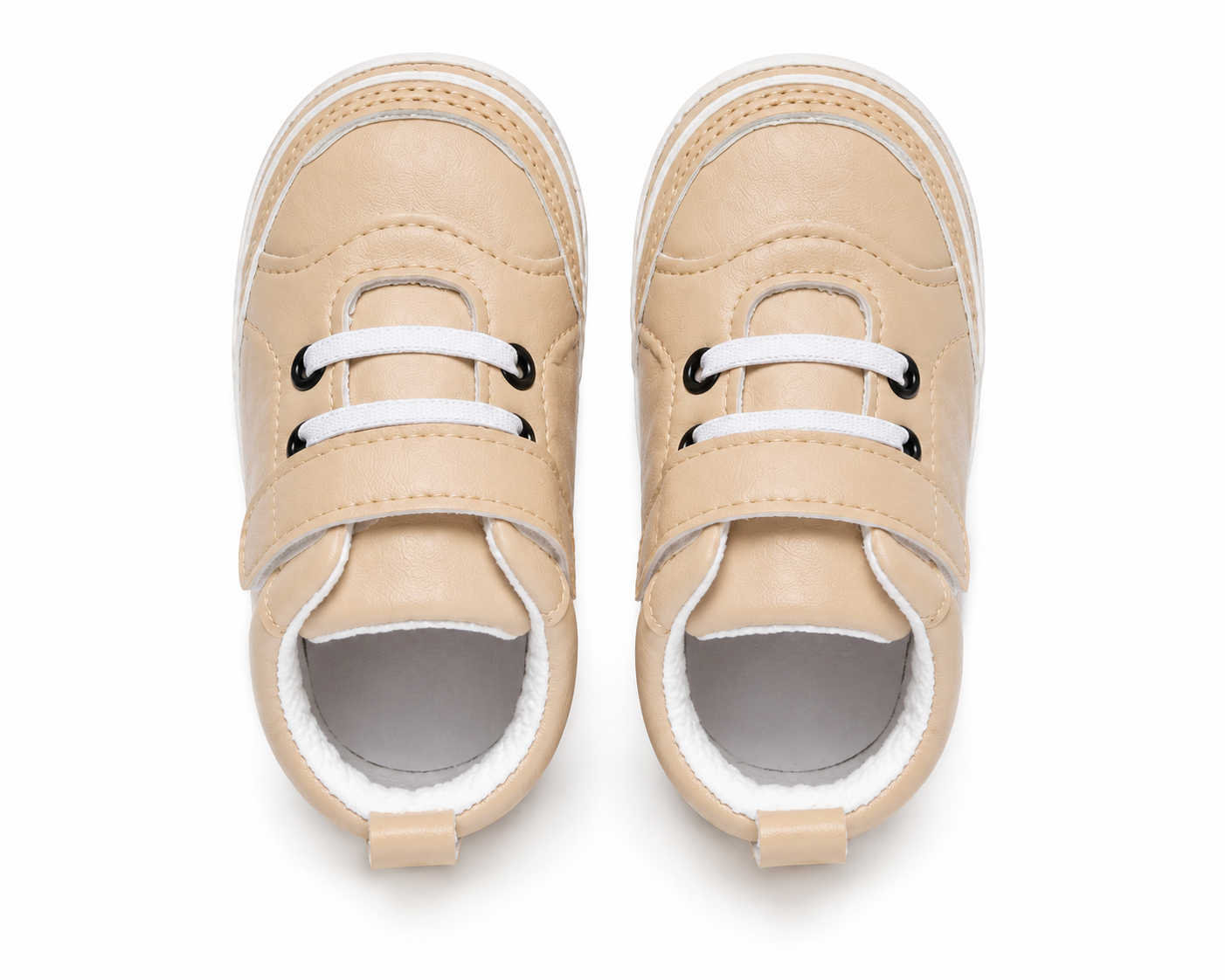 JusCubs Baby Boys & Girls Red High-Top First Walker Shoes