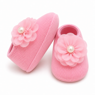JusCubs Baby Girls Cap & Booties Gift Set