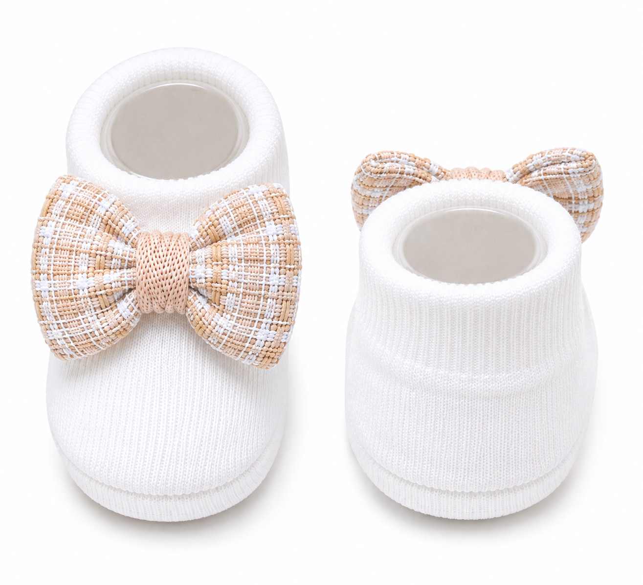 JusCubs Baby Girls Cap & Booties Gift Set