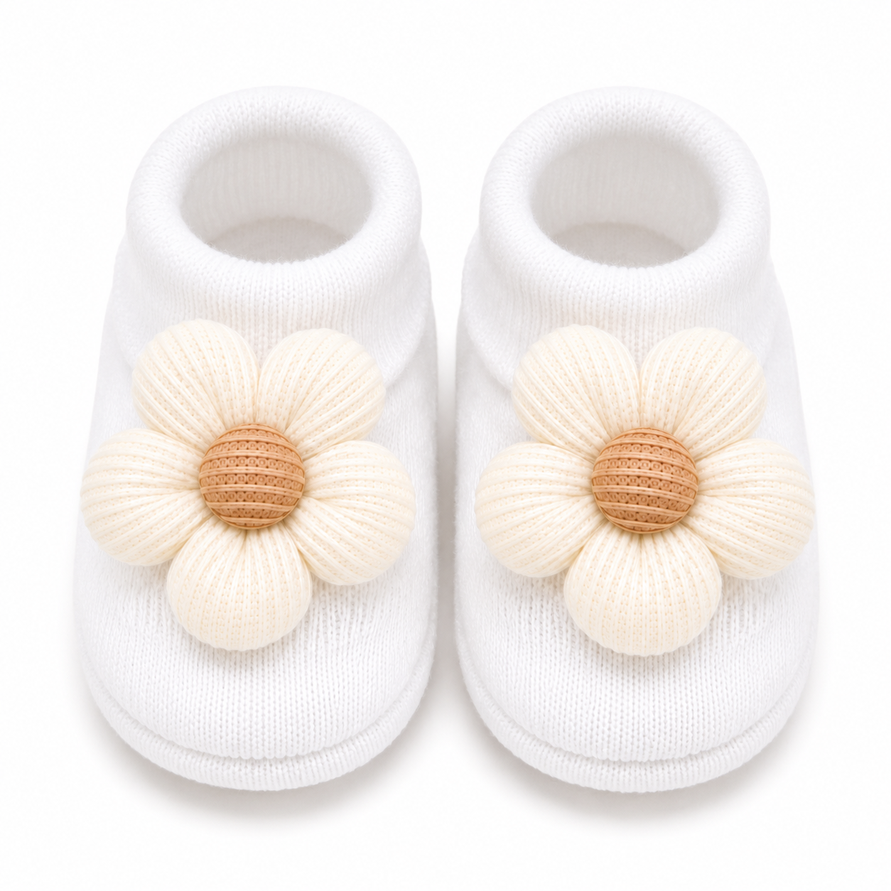 JusCubs Baby Girls Cap & Booties Gift Set