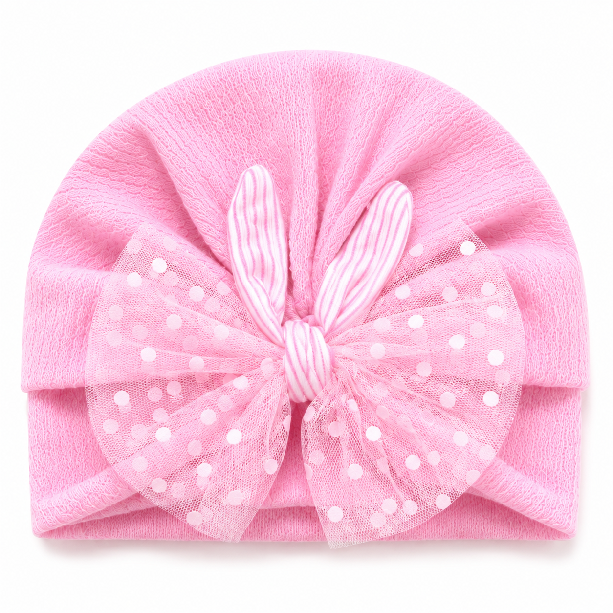 JusCubs Baby Girls Cap & Booties Gift Set