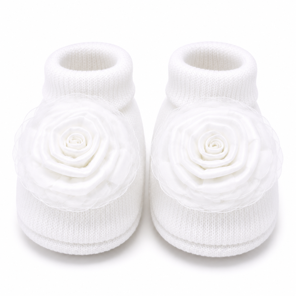 JusCubs Baby Girls Cap & Booties Gift Set