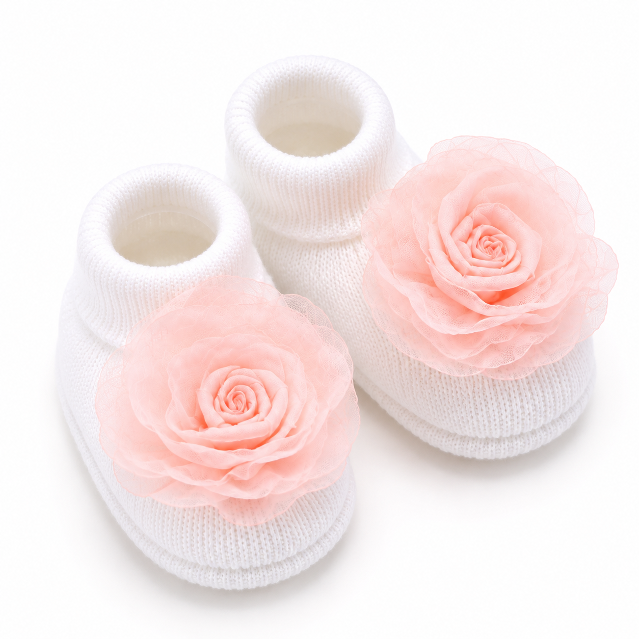 JusCubs Baby Girls Cap & Booties Gift Set (Copy)