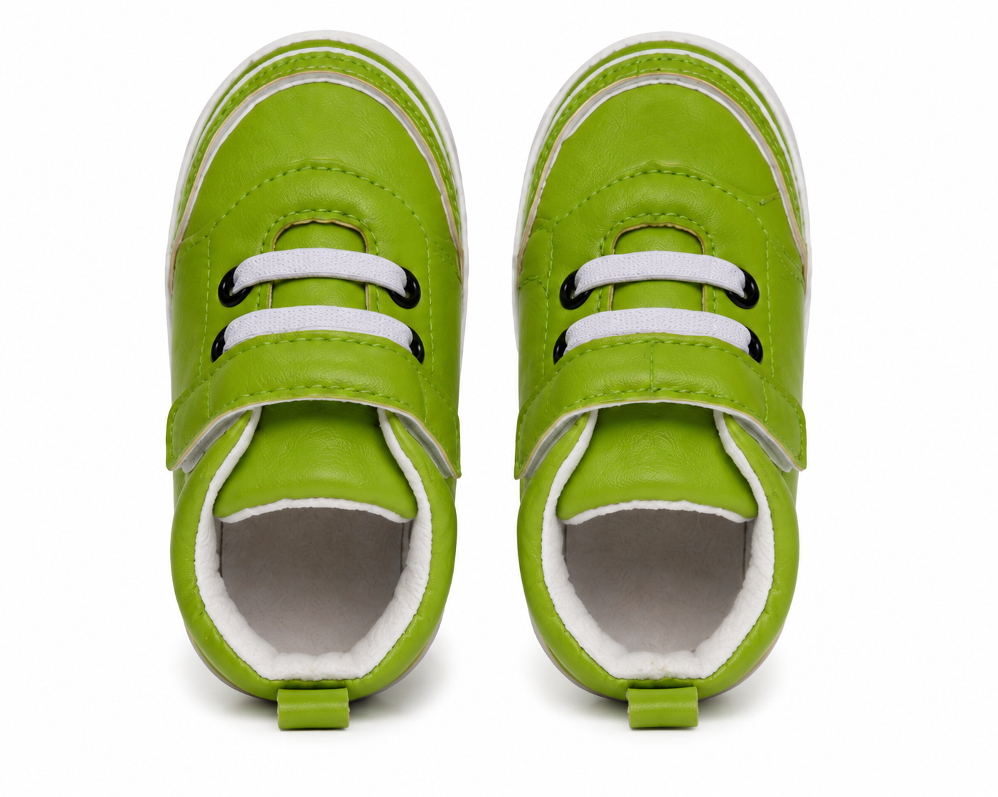 JusCubs Baby Boys & Girls Red High-Top First Walker Shoes