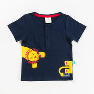 Boys  Half Sleeve Printed T-Shirt