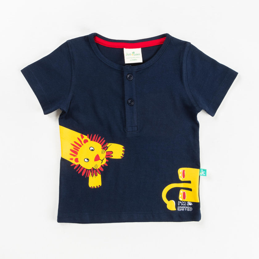 Boys  Half Sleeve Printed T-Shirt