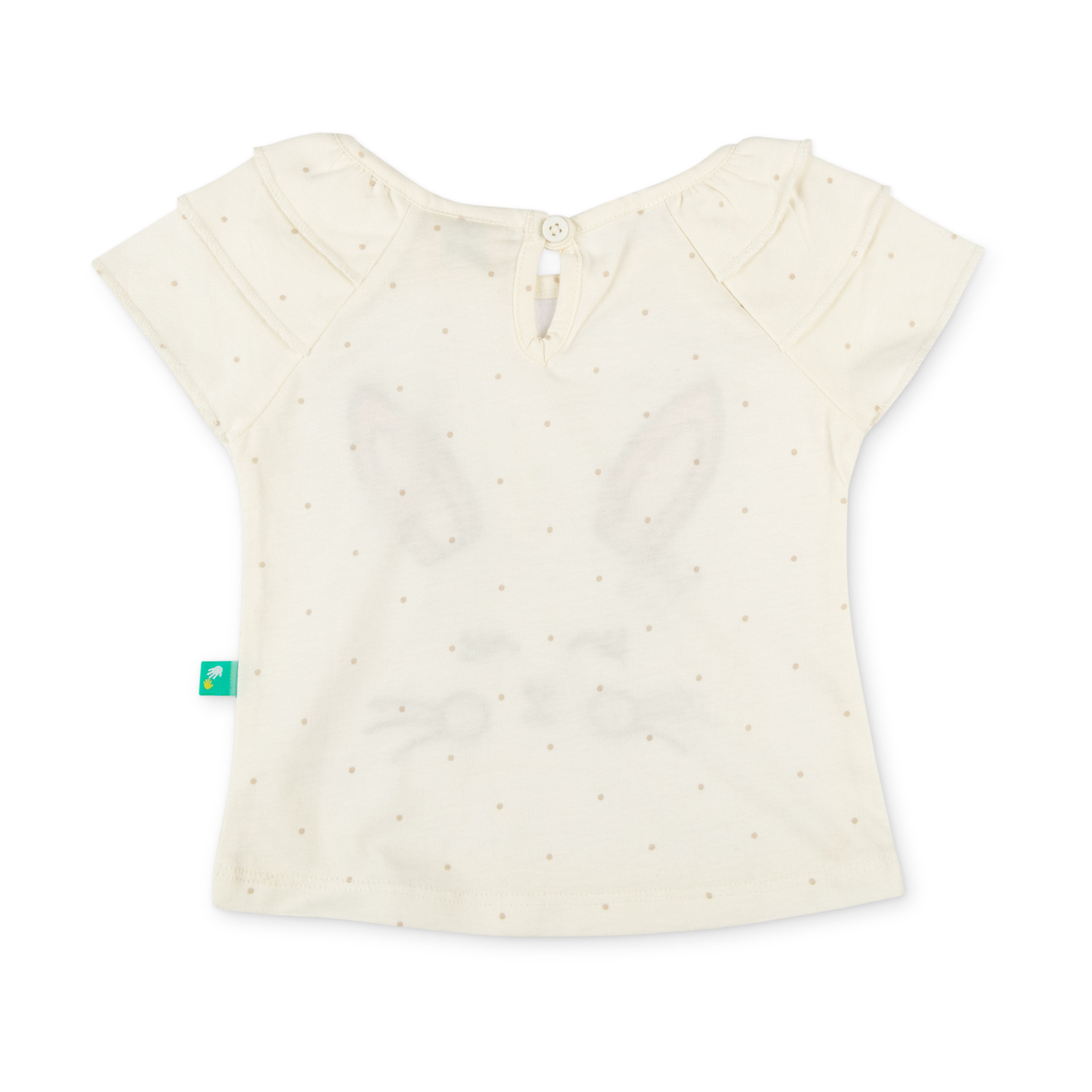 Girls Rabbit Embroidery Top